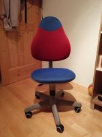 Paidi Kinder-Schreibtischstuhl Modell Pepe in Stoff rot/blau Hessen - Edertal Vorschau