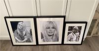 3 x Brigitte Bardot s/w Bild Ribba Ikea Bilderrahmen Rahmen Hygge Nordrhein-Westfalen - Detmold Vorschau