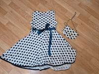 Sommerkleid Mädchen 122/128 wie neu  festliches Kleid + Tasche Sachsen - Meißen Vorschau
