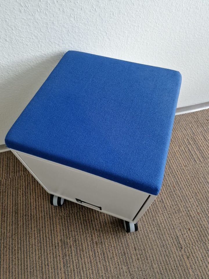 Steelcase FlexBox Rollcontainer Sideboard 1-OH inkl. Sitzkissen i in Wietmarschen