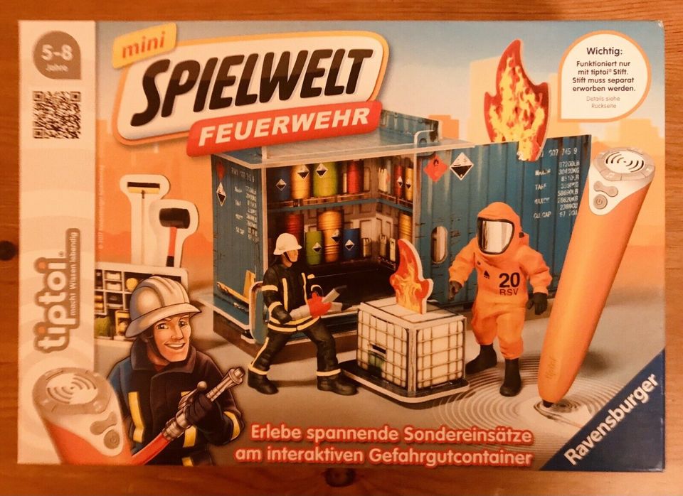 TipToi-Spiel „Mini-Spielewelt Feuerwehr“ in Osterspai