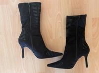 Stiefel Stiefeletten Absatzstiefel Wildleder Optik 38 wie neu Bayern - Augsburg Vorschau