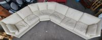 Big Eck Sofa Couchgarnitur Nappa- Leder Creme Ton Nordrhein-Westfalen - Hagen Vorschau