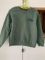 Grünes Sweatshirt / Pullover in Gr. 122/128 H&M Dinosaurier Nordrhein-Westfalen - Rheda-Wiedenbrück Vorschau
