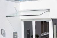 Elegantes freitragendes Glasvordach von Pauli & Sohn, Größe: 1200 x 900 mm Thüringen - Waltershausen Vorschau