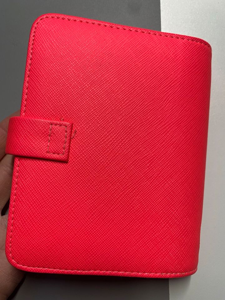 Filofax saffiano Pocket Fluoro neon pink in Oldenburg