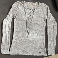 Hollister shirt bluse langarmshirt M 36 38 S Bayern - Markt Berolzheim Vorschau