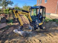 Vermiete Yanmar 1.8to Minibagger Nordrhein-Westfalen - Bocholt Vorschau