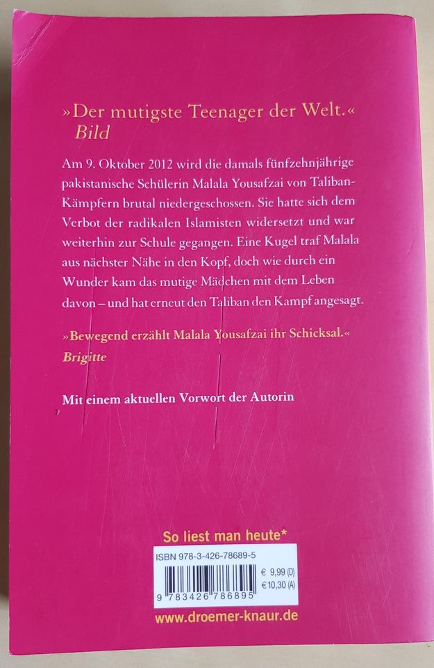 Malala Yousafzai Ich bin Malala Christina Lamb Biografie in Saarbrücken