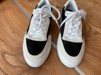 COPENHAGEN Sneaker schwarz weiß Stoff Gr. 38 neu Hessen - Groß-Bieberau Vorschau