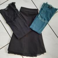Rock / Minirock ZERO Gr. 38 + Top / Spitzentop Gr. L Hessen - Hünfeld Vorschau