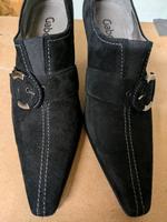 Schicke Absatzschuhe Gabor Leder schwarz 4,5 Hessen - Lampertheim Vorschau