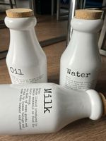 3x Kare Design Milk Oil Water Deko Küche Dekoration Behälter Vase Nordrhein-Westfalen - Lippstadt Vorschau