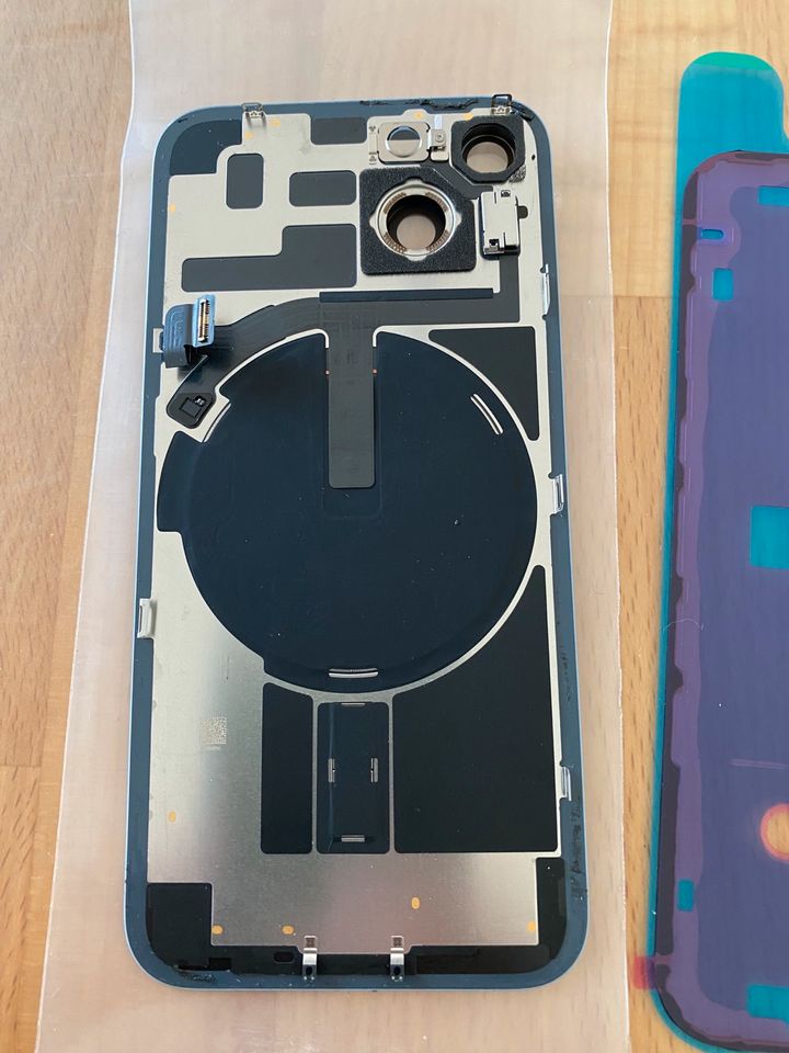 Original Apple iPhone 14 Backcover Akkudeckel Blau NEU in Wesel