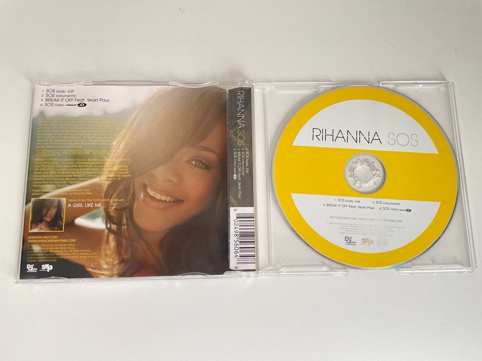 CD Single „S.O.S“ Rihanna in Großkrotzenburg