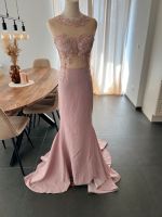 Wunderschönes Abendkleid in Altrosa mit leichter Schleppe Baden-Württemberg - Sinsheim Vorschau