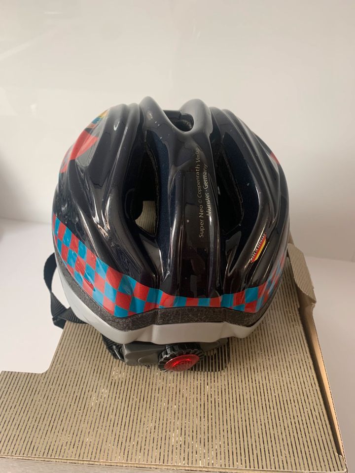 KED Fahrradhelm für Kinder, 46-51 cm, „Super Neo“ Motiv in Sommerhausen Main