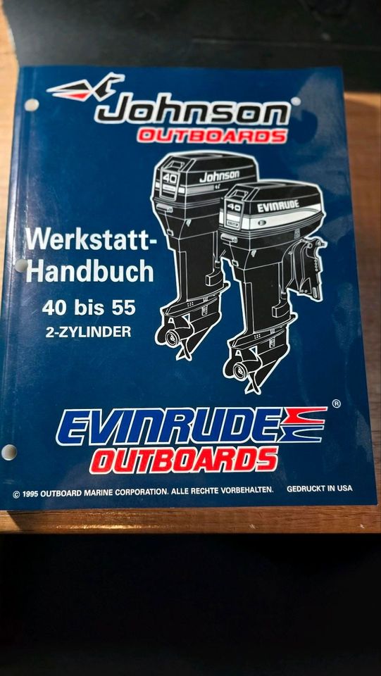 Werkstatthandbuch OMC/Johnson/Evinrude 40-55PS 2-Zyl. 1995 507124 in Rietberg