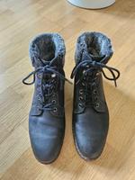 Warme Winterboots aus Leder –  in sehr gutem Zustan Dresden - Johannstadt Vorschau