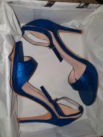 Sandaletten highheels blau glitzer Blumenthal - Lüssum-Bockhorn Vorschau