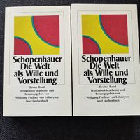 Schopenhauer: Die Welt als Wille und Vorstellung 2 Bände Bayern - Münnerstadt Vorschau