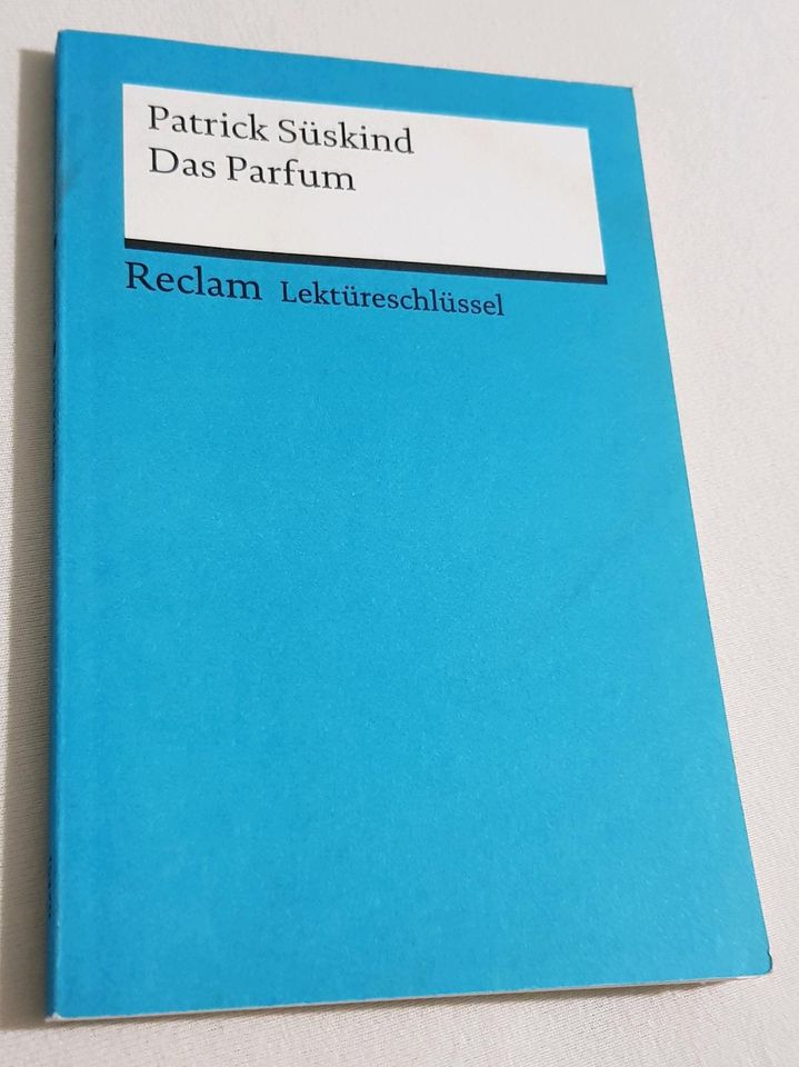 Lektürenschlüssel zu Patrick Süskind "Das Parfum"  neu in Griesheim