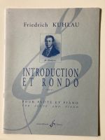 Kuhlau Introduktion und rondo Flöte Klavier Stimmen Noten Nordrhein-Westfalen - Ochtrup Vorschau