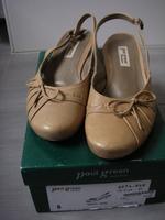 Paul Green Slingpumps Nappa sand Gr. 6 Hessen - Solms Vorschau