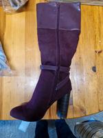 Heeled Boots (Justfab) Burgundy Häfen - Bremerhaven Vorschau