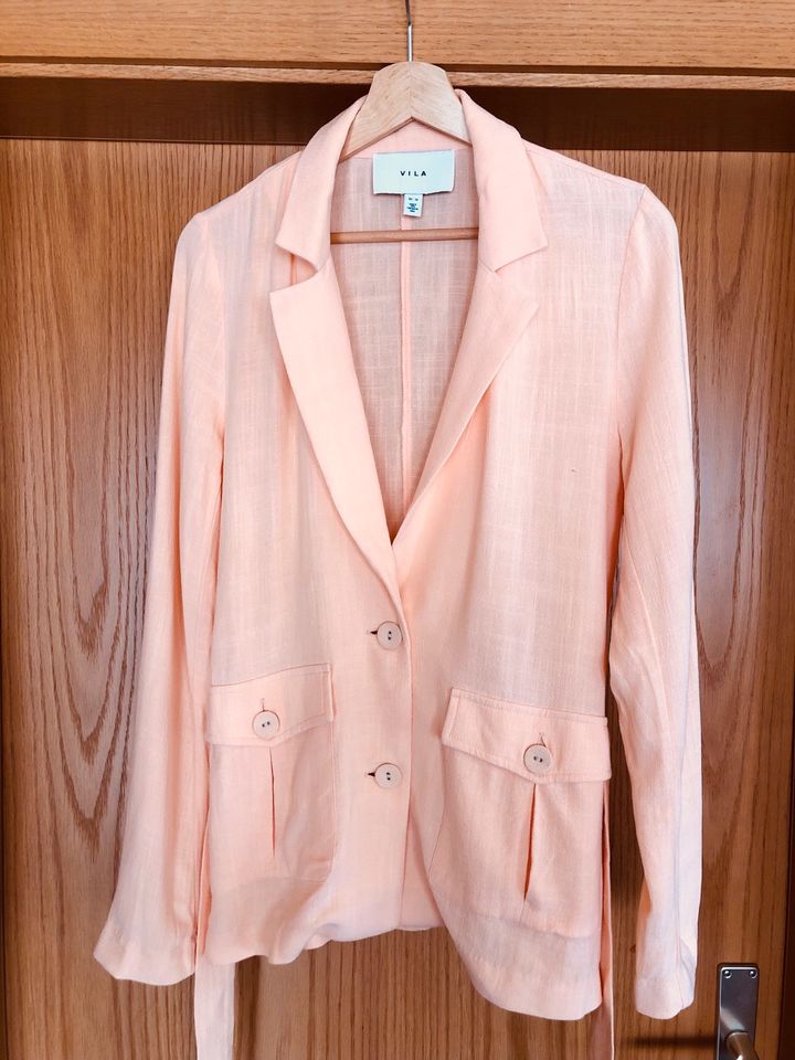 Blazer Jacke Vila mit Linen in Haiterbach