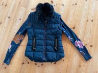 Desigual Steppjacke 2 in 1 blau Strick Jacke Kunstfell 36 Saarland - Quierschied Vorschau