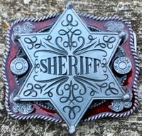 Sheriff Smith&Wesson Gürtelschnalle 357 Magnum Special Buckle Bayern - Fremdingen Vorschau