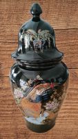 Schwarze Vase mit Deckel Vintage für Sammler Niedersachsen - Hameln Vorschau