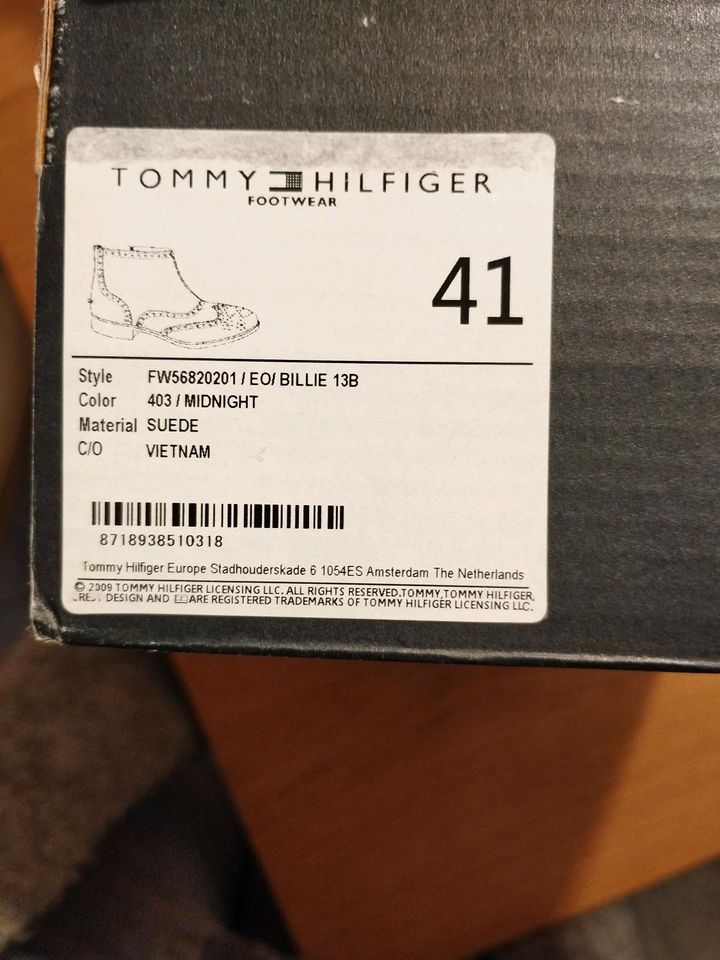 Tommy Hilfiger Stiefeletten Leder 41 in Oberhausen