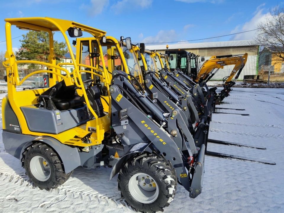 Eurotrac W11 Schutzdach / W11 Kabine / W12S Kabine verfügbar in Zwickau