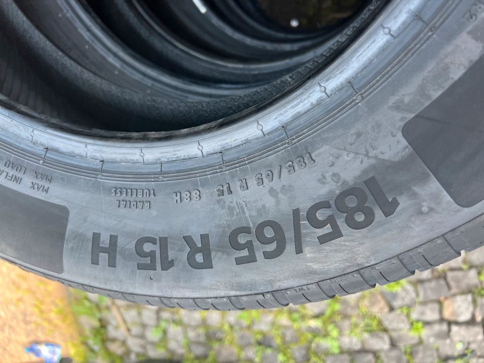 SOMMERREIFEN CONTINENTAL EcoContact 6 185/65 R15 DOT2022 in Kesselsdorf