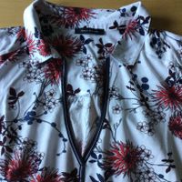 Marc O'Polo Shirt 3/4 Arm Weiß Blumen - Muster Größe S wie neu Niedersachsen - Garbsen Vorschau