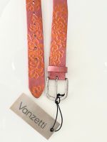 Gürtel von Vanzetti, 85, pink orange, Leder Nordrhein-Westfalen - Kerpen Vorschau