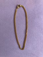 Modeschmuck Panzer Kette goldfarben mit Karabiner 42cm - TOP Nordrhein-Westfalen - Bedburg Vorschau