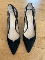 Schwarze Wildleder-High Heels Größe 38 neuwertig Mecklenburg-Vorpommern - Altenpleen Vorschau