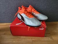 Fußballschuhe Puma One 2 - Silber Orange Köln - Zollstock Vorschau