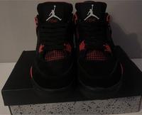 Jordan 4er Retro Black & Red Inkl. Verpackung & Laces Duisburg - Hamborn Vorschau