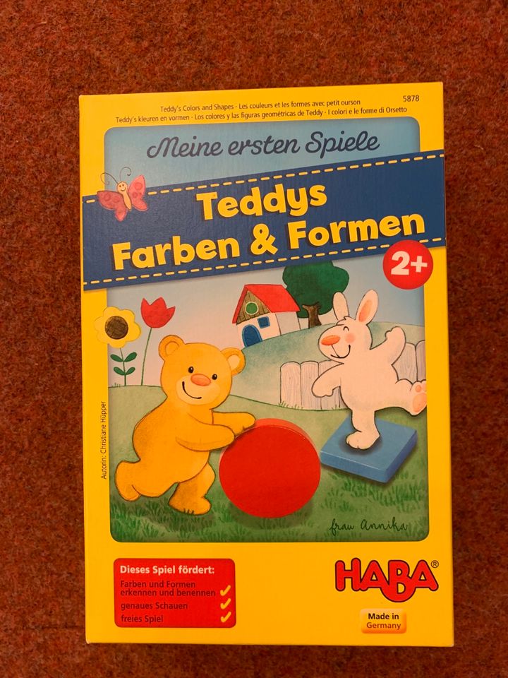 Haba Spiel Teddys Farben und Formen in Lüdersfeld