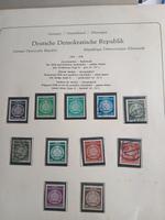 DDR Briefmarken / Dienstmarken 1954 - 1956 Sachsen-Anhalt - Wegeleben Vorschau
