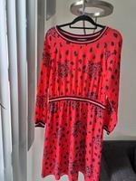 Kleid Midi von Heine Gr. 40 rot mit schwarz Nordrhein-Westfalen - Dorsten Vorschau