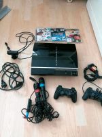 Playstation 3, 2Controller, 4 Spiele,Eye,Singstar Mikrofone 80GB Wandsbek - Hamburg Eilbek Vorschau