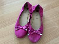 Ballerina von Högl Gr. 4/37 pink Leder Swarovski Steine Hessen - Kassel Vorschau