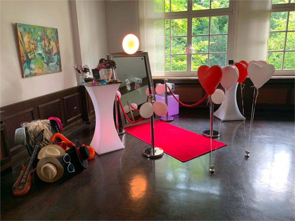 Fotobox/Fotospiegel/Magic Mirror/Hochzeit/Event/Feier/Eröffnung in Voerde (Niederrhein)