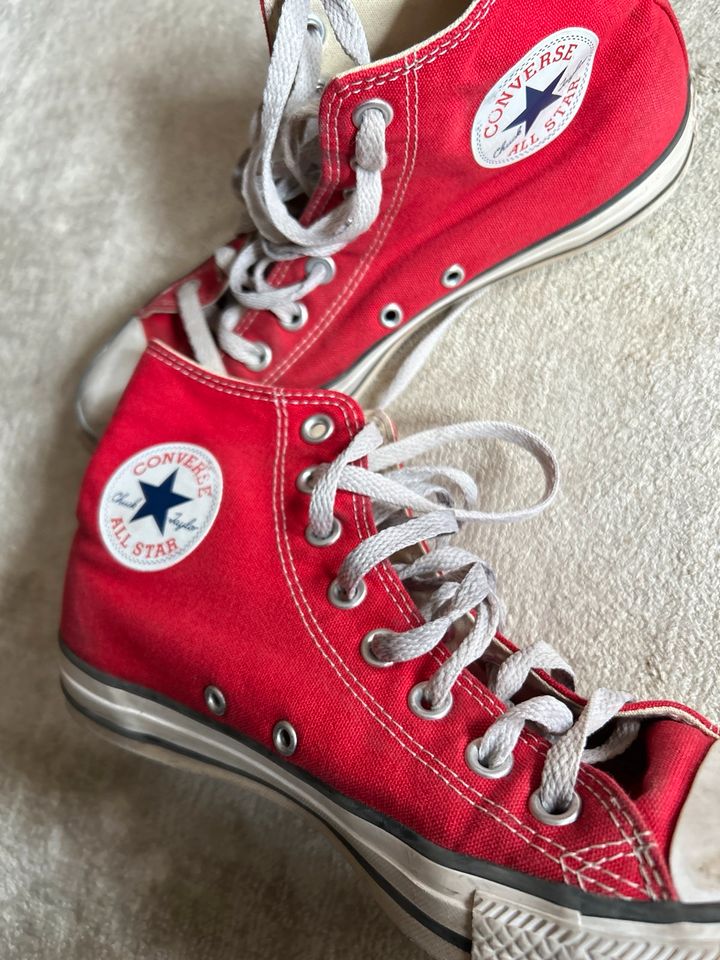 Converse All Star, rot, Größe 40, unisex in Leipzig