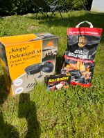 SOFORT‼️Grill-Set Picknick Grill + Anzünder + Holzkohle ‼️ NEU Bielefeld - Schildesche Vorschau